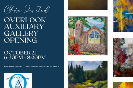 Overlook Auxiliary Gallery Exhibit Opening